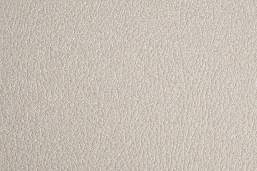 Filme decorativo de PVC com textura de couro sintético de cor clara
